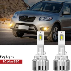 Fit for 2010-2012 Hyundai Santa Fe The Brightest LED Bulbs Upgrade