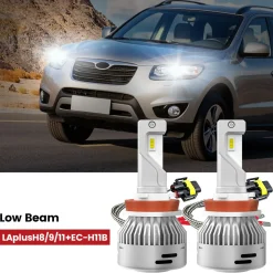 Fit for 2010-2012 Hyundai Santa Fe The Brightest LED Bulbs Upgrade