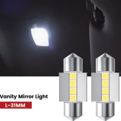 Fit for 2010-2012 Hyundai Santa Fe The Brightest LED Bulbs Upgrade