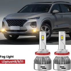 Fit for 2019-2020 Hyundai Santa Fe The Brightest LED Bulbs Upgrade