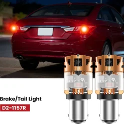 Fit for 2011-2014 Hyundai Sonata The Brightest LED Bulbs Upgrade