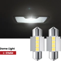 Fit for 2016-2021 Hyundai Tucson Custom H7 LED Bulbs Upgrade | Tested and Verified