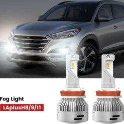 Fit for 2016-2021 Hyundai Tucson Custom H7 LED Bulbs Upgrade | Tested and Verified