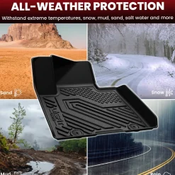 Fit for 2019-2021 Hyundai Tucson Floor Mats & Seatback & Cargo Mats