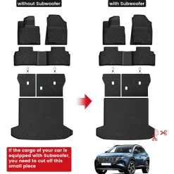 Fit for 2022-2026 Hyundai Tucson Floor Mats or Cargo Mat