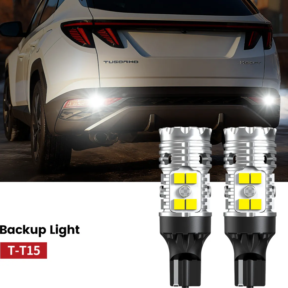 Fit for 2022-2024 Hyundai Tucson LED Bulbs Upgrade | Tested and Verified