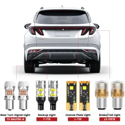 Fit for 2022-2024 Hyundai Tucson LED Bulbs Upgrade | Tested and Verified