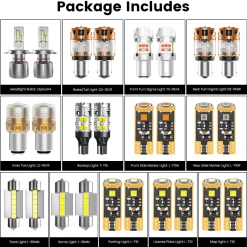 Fit for 2010-2013 Hyundai Tucson The Brightest LED Bulbs Upgrade
