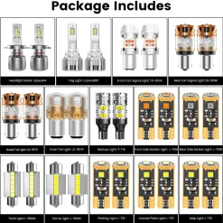 Fit for 2010-2013 Hyundai Tucson The Brightest LED Bulbs Upgrade