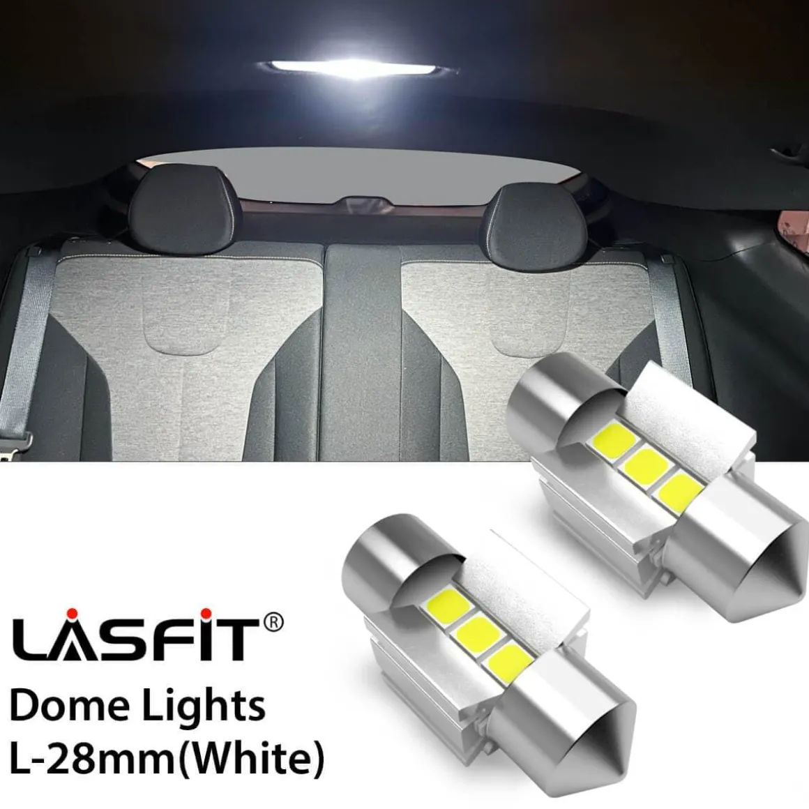 Fit for 2019-2021 Hyundai Veloster Custom H7 LED Bulb Exterior Interior Lights Plug and Play