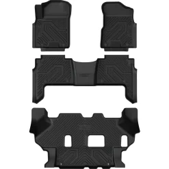 Fit for 2011-2024 Infiniti QX80 Floor Mats or Cargo & Seatback Mats, Fit 8seats(2nd Row Bench Seats)