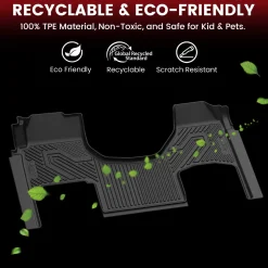 Fit for 2017-2026 International LT Floor Mats, Only Fit Sleeper Cab