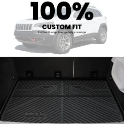 Fit for 2015 Jeep Cherokee Floor Mats, Fit Non-raised Dead Pedal ONLY