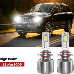 Fit for 2011-2017 Jeep Compass The Brightest LED Bulbs Upgrade