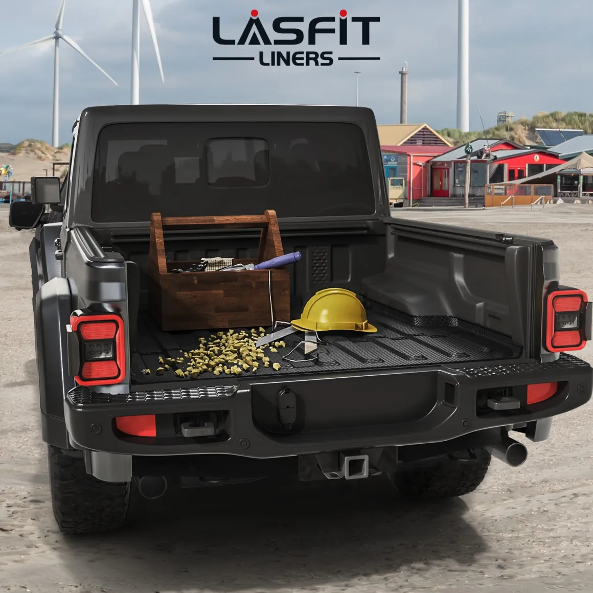 Fit for 2020-2026 Jeep Gladiator 5FT Truck Bed Mat or Tailgate Mat