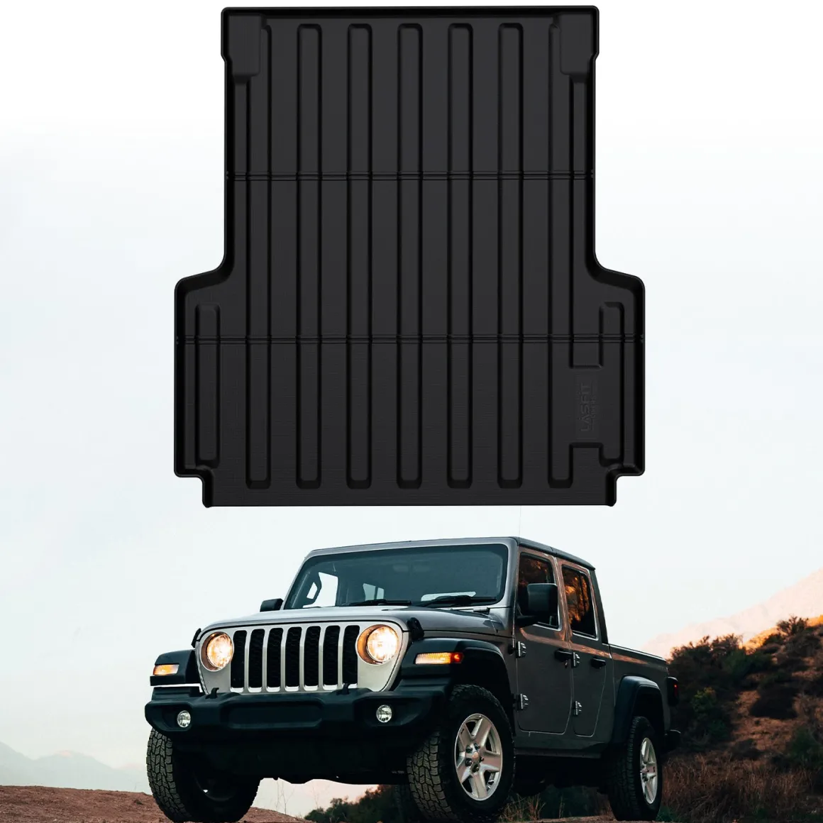 Fit for 2020-2026 Jeep Gladiator 5FT Truck Bed Mat or Tailgate Mat