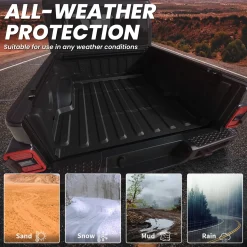 Fit for 2020-2026 Jeep Gladiator 5FT Truck Bed Mat or Tailgate Mat