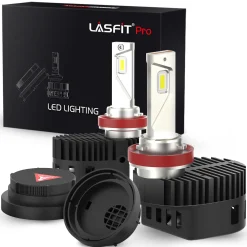 Fit for 2017-2022 Jeep Grand Cherokee Custom H11 LED Low Beam Bulbs with Dust Cover | Pro-DC Series