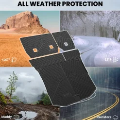 Fit for 2013-2015 Jeep Grand Cherokee Floor Mats or Seatback & Cargo Mat