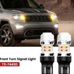 Fit for 2014-2016 Jeep Grand Cherokee LED Bulbs Upgrade | Tested and Verified
