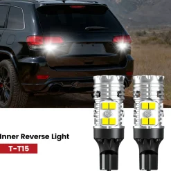 Fit for 2014-2016 Jeep Grand Cherokee LED Bulbs Upgrade | Tested and Verified
