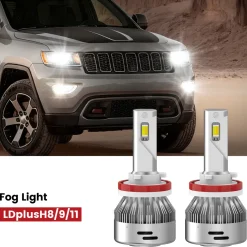 Fit for 2014-2016 Jeep Grand Cherokee LED Bulbs Upgrade | Tested and Verified