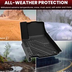 Fit for 2021-2026 Jeep Grand Cherokee L Floor Mats or Cargo Mat