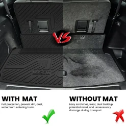 Fit for 2021-2026 Jeep Grand Cherokee L Floor Mats or Cargo Mat