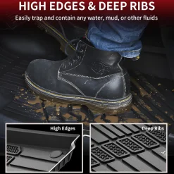 Fit for 2021-2026 Jeep Grand Cherokee L Floor Mats or Cargo Mat