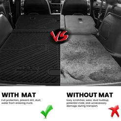 Fit for 2022-2026 Jeep Grand Cherokee WL & 4xe (2022-2025) Floor Mats or Cargo Mat