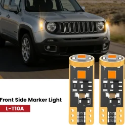 Fit for 2015-2018 Jeep Renegade The Brightest LED Bulbs Upgrade