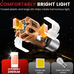 Fit for 2015-2018 Jeep Renegade The Brightest LED Bulbs Upgrade