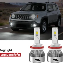 Fit for 2015-2018 Jeep Renegade The Brightest LED Bulbs Upgrade