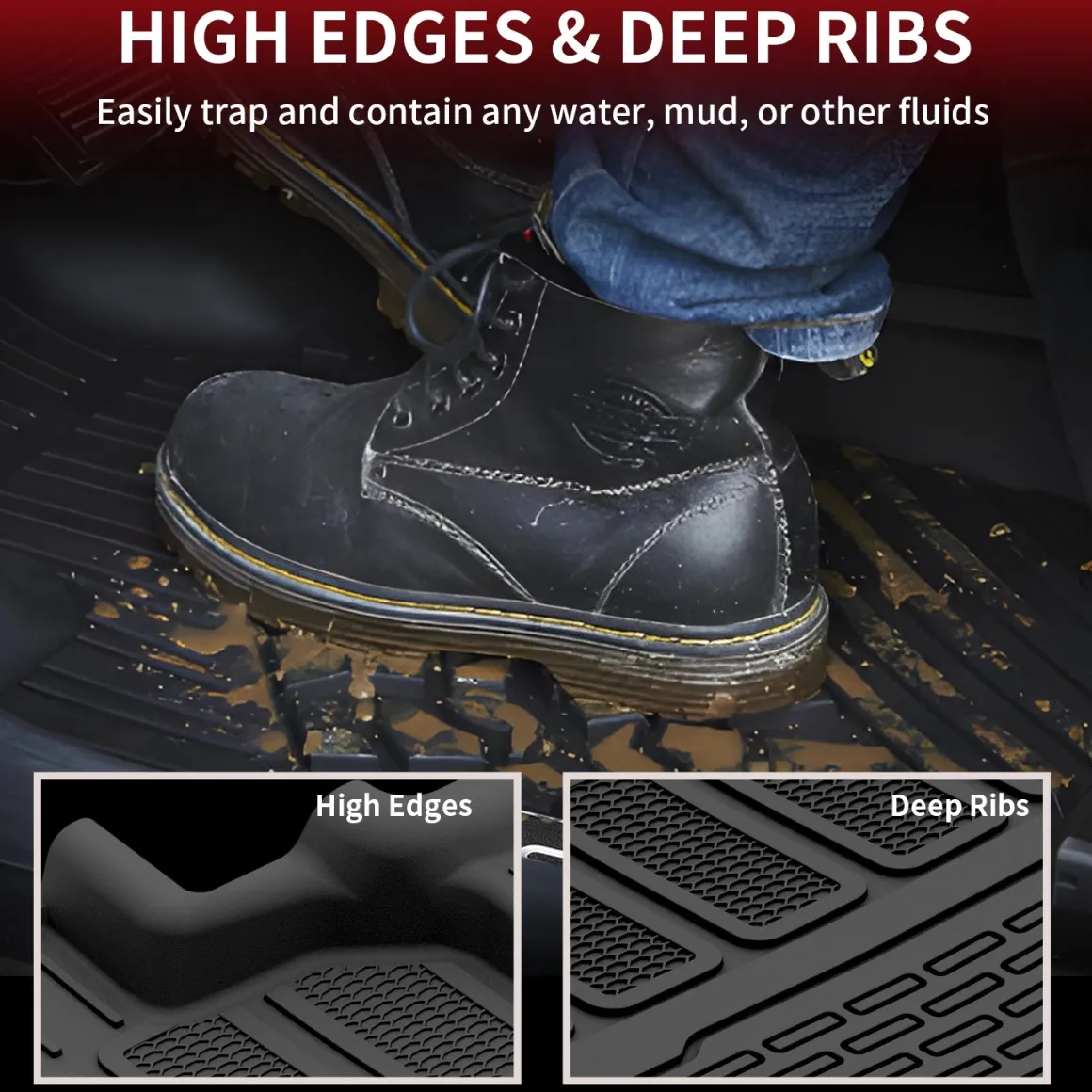 Fit for 2022-2025 Jeep Wagoneer Floor Mats or Cargo Mat, Do Not Fit Wagoneer S or Wagoneer L