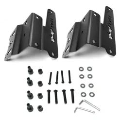 Fit For 2018-2024 Jeep Wranger JL Gladiator JT Low Profile Ditch Light Brackets (Don't Fit Mojave or 4xe) | LASFIT