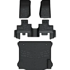 Fit for 2014-2018 Jeep Wrangler JK Floor Mats or Cargo Mat, For 4 Doors Only