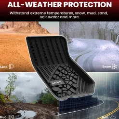 Fit for 2014-2018 Jeep Wrangler JK Floor Mats or Cargo Mat, For 4 Doors Only
