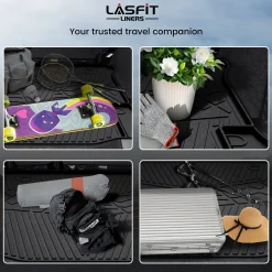 Fit for 2014-2018 Jeep Wrangler JK Floor Mats or Cargo Mat, For 4 Doors Only