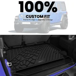 Fit for 2018-2026 Jeep Wrangler JL Floor Mats or Cargo Mat, Fit 4-Door Only(Don't fit 4xe)