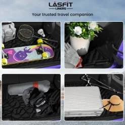 Fit for 2018-2026 Jeep Wrangler JL Floor Mats or Cargo Mat, Fit 4-Door Only(Don't fit 4xe)
