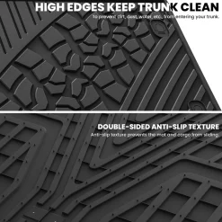 Fit for 2018-2026 Jeep Wrangler JL Floor Mats or Cargo Mat, Fit 4-Door Only(Don't fit 4xe)