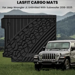Fit for 2018-2026 Jeep Wrangler JL Floor Mats or Cargo Mat, Fit 4-Door Only(Don't fit 4xe)