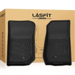 Fit for 2007-2013 Jeep Wrangler 1st Row Floor Mats, Fit 2-Door or 4-Door 1st Row