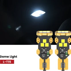 Fit for 2007-2009 Jeep Wrangler The Brightest LED Bulbs Upgrade