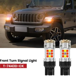 Fit for 2018-2026 Jeep Wrangler The Brightest LED Bulbs | Complete Lighting Upgrade Plan