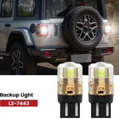 Fit for 2018-2026 Jeep Wrangler The Brightest LED Bulbs | Complete Lighting Upgrade Plan