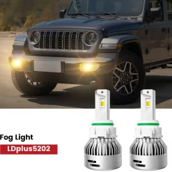 Fit for 2018-2026 Jeep Wrangler The Brightest LED Bulbs | Complete Lighting Upgrade Plan