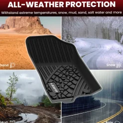 Fit for 2021-2025 Jeep Wrangler 4xe Floor Mats or Cargo Mat, Don't Fit Wrangler JL