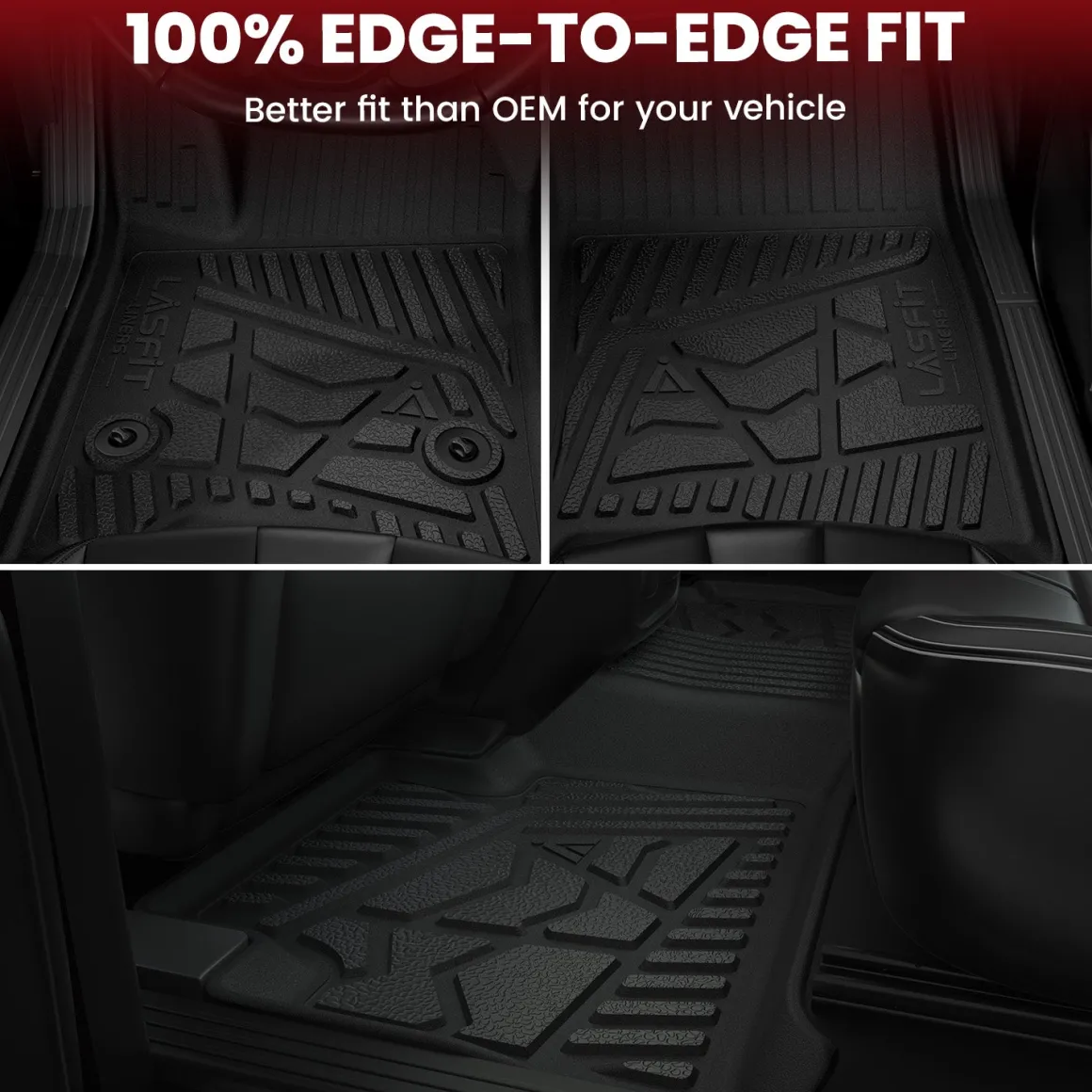 Fit for 2021-2025 Jeep Wrangler 4xe Floor Mats or Cargo Mat, Don't Fit Wrangler JL