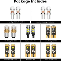 Fit for 2022-2024 Kia Carnival LED Bulbs Upgrade | Tested and Verified